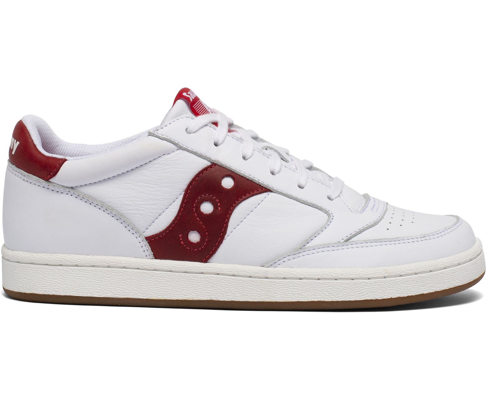 Saucony Jazz Court Men's Originals White / Red | AU 412CTVE